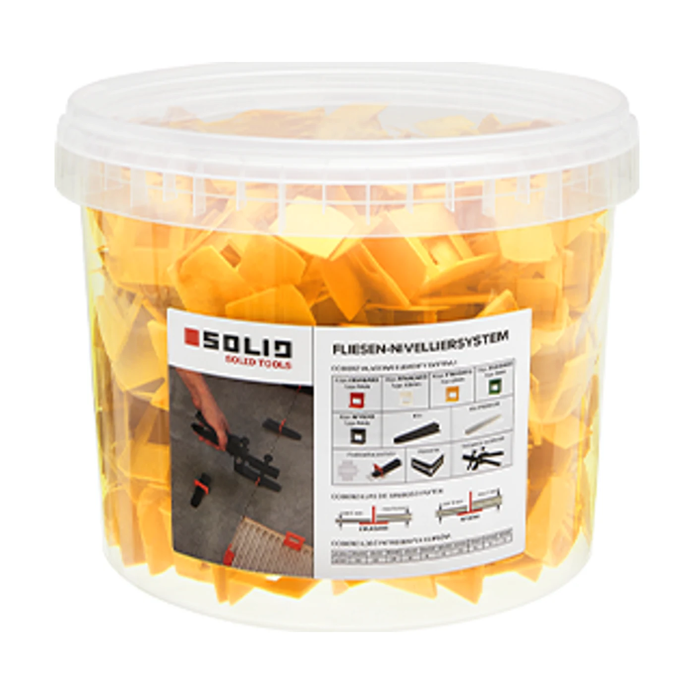 SOLID Nivelliersystem - Zuglaschen BOX