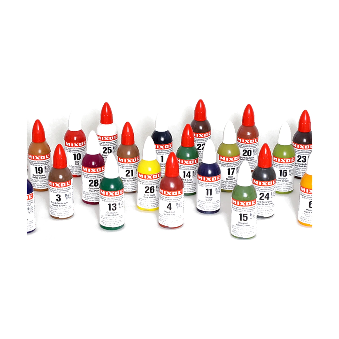 Mixol Abtönfarbe – Packshot Hersteller (Mixol)