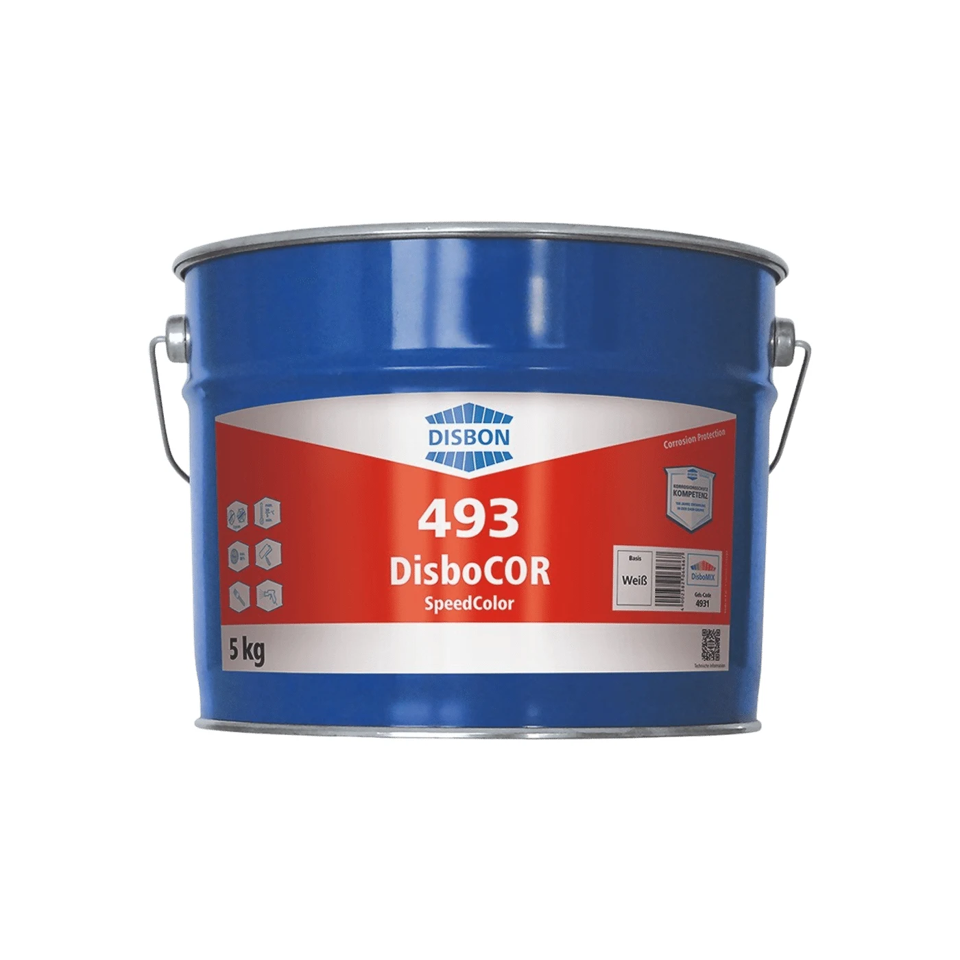 Disbon DisboCOR 493 SpeedColor Blechdachfarbe – Packshot Hersteller