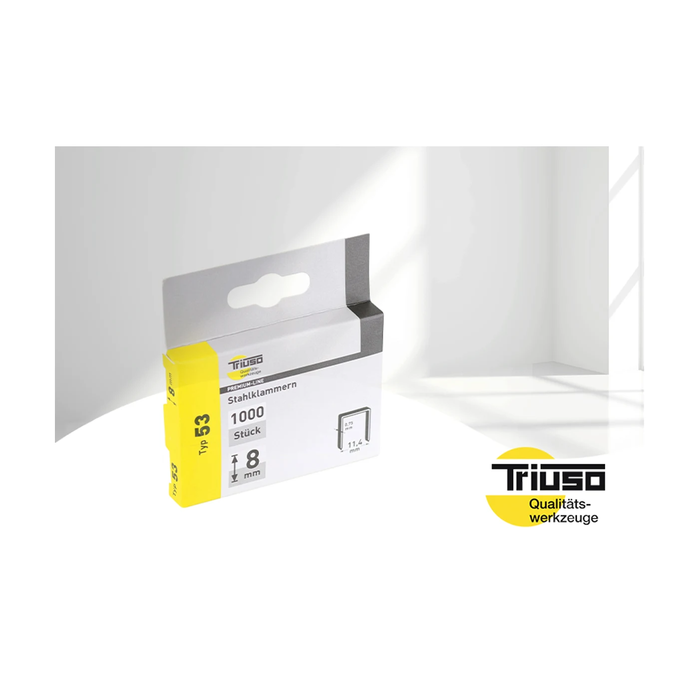 Premium-Line Tackerklammern Typ 53 8-10 mm