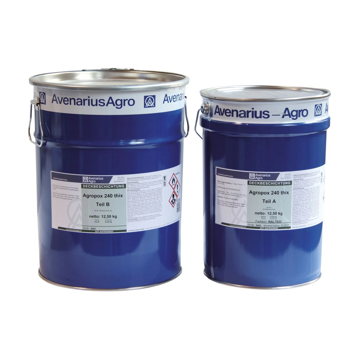 Avenarius Agro Agropox 240 thix 2K-Epoxidharz-Beschichtung – Packshot Hersteller