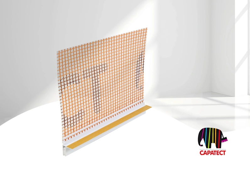 Capatect Rollladenanschlussprofil 3D Plus 2,55 lfm 