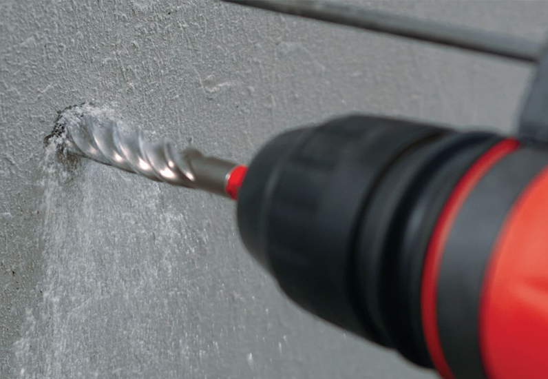 HILTI TE-CX Beton-Hammerbohrersatz 6tlg.  6/8/10 HILTI TE-CX Beton-Hammerbohrersatz 6tlg.  6/8/10