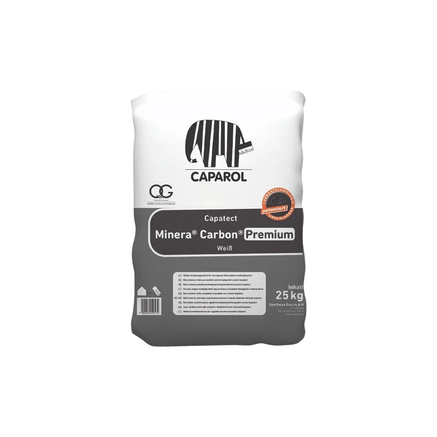 Caparol Capatect Minera Carbon Premium Klebe- und Armierungsmörtel – Packshot Hersteller