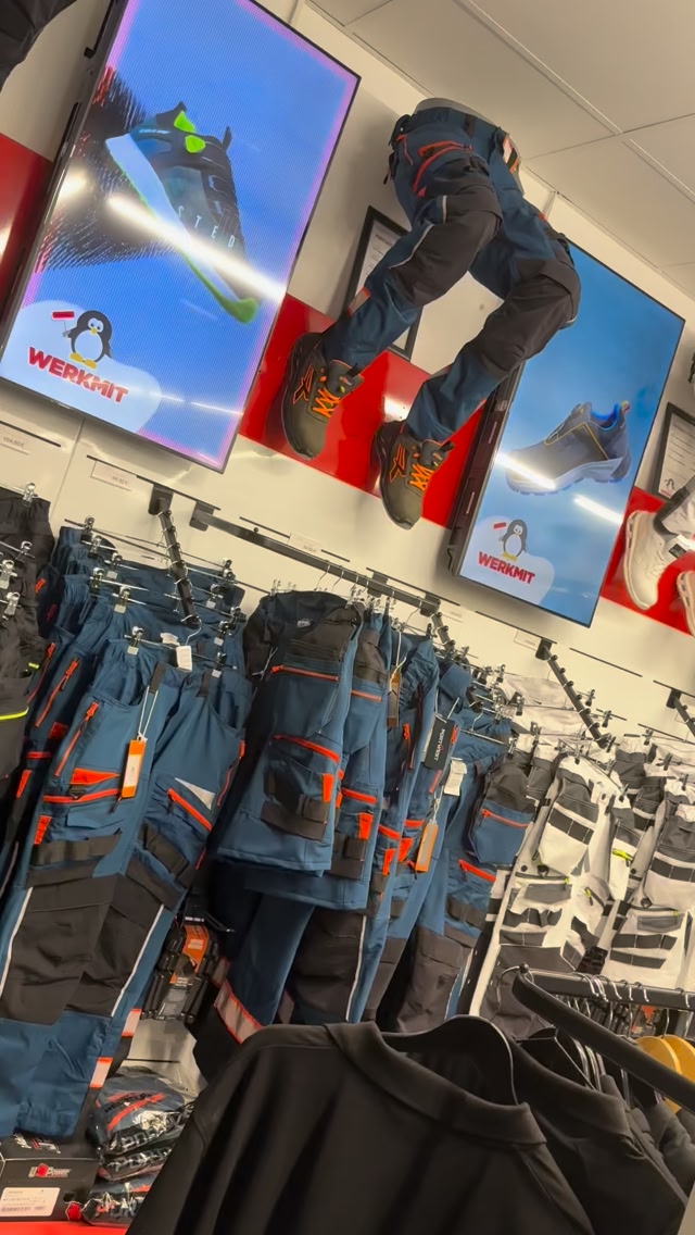 Workwear und Sicherheitsschuhe im WERKMIT Flagshipstore Wien 15