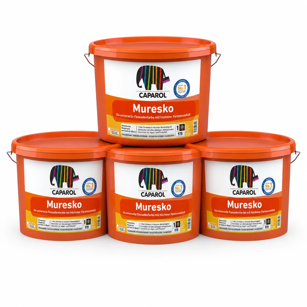 Sparset: 4 Eimer Caparol Muresko
