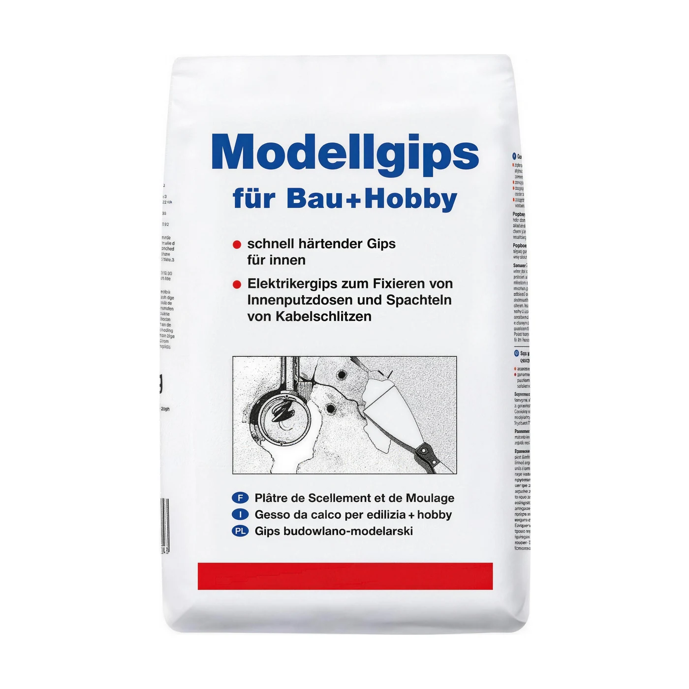 Pufas Modellgips für Bau und Hobby