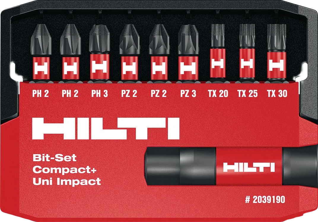 HILTI Bit-Set mit Diamantbeschichtung 11tlg. 