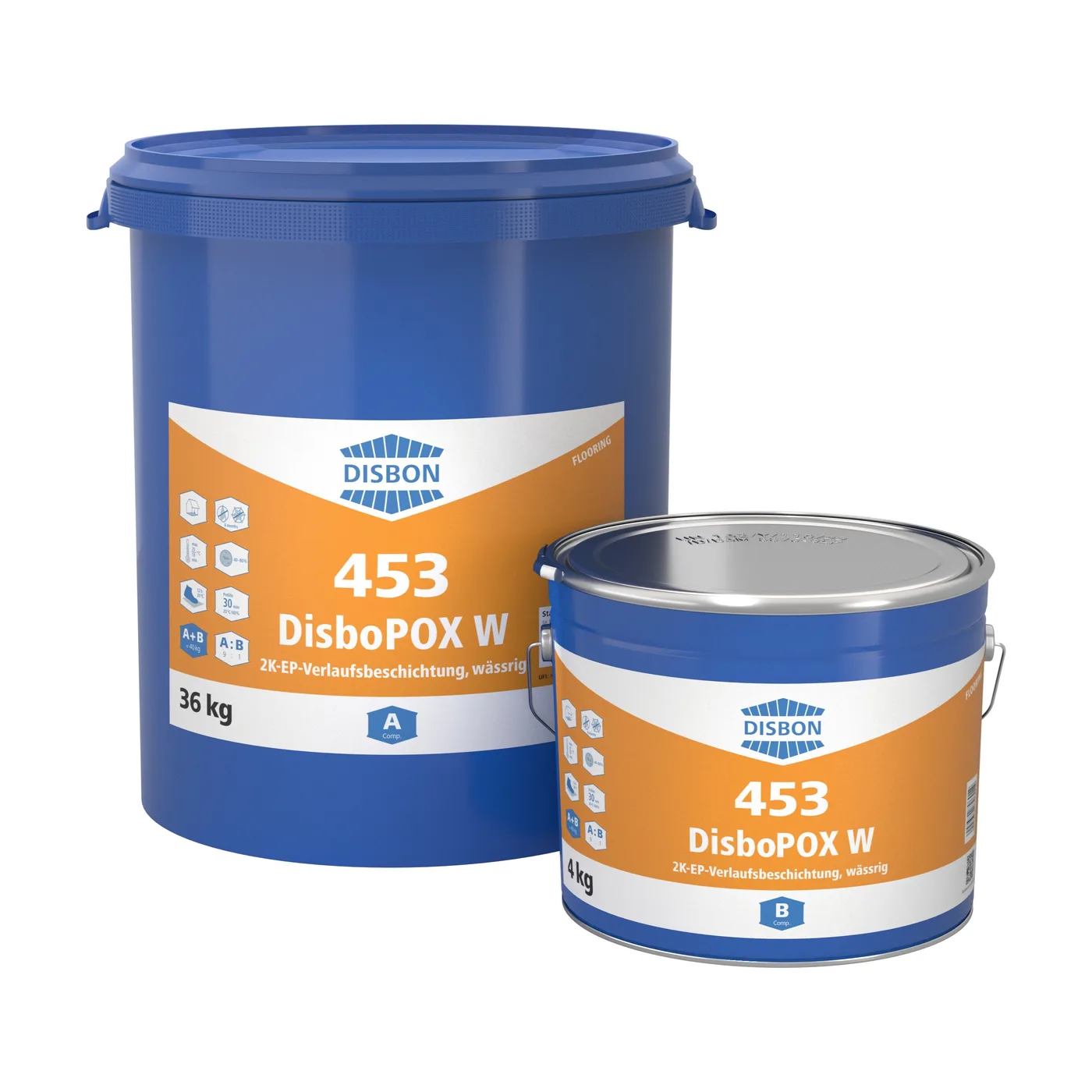 Disbon DisboPOX W 453 2K-EP-Verlaufsbeschichtung wässrig