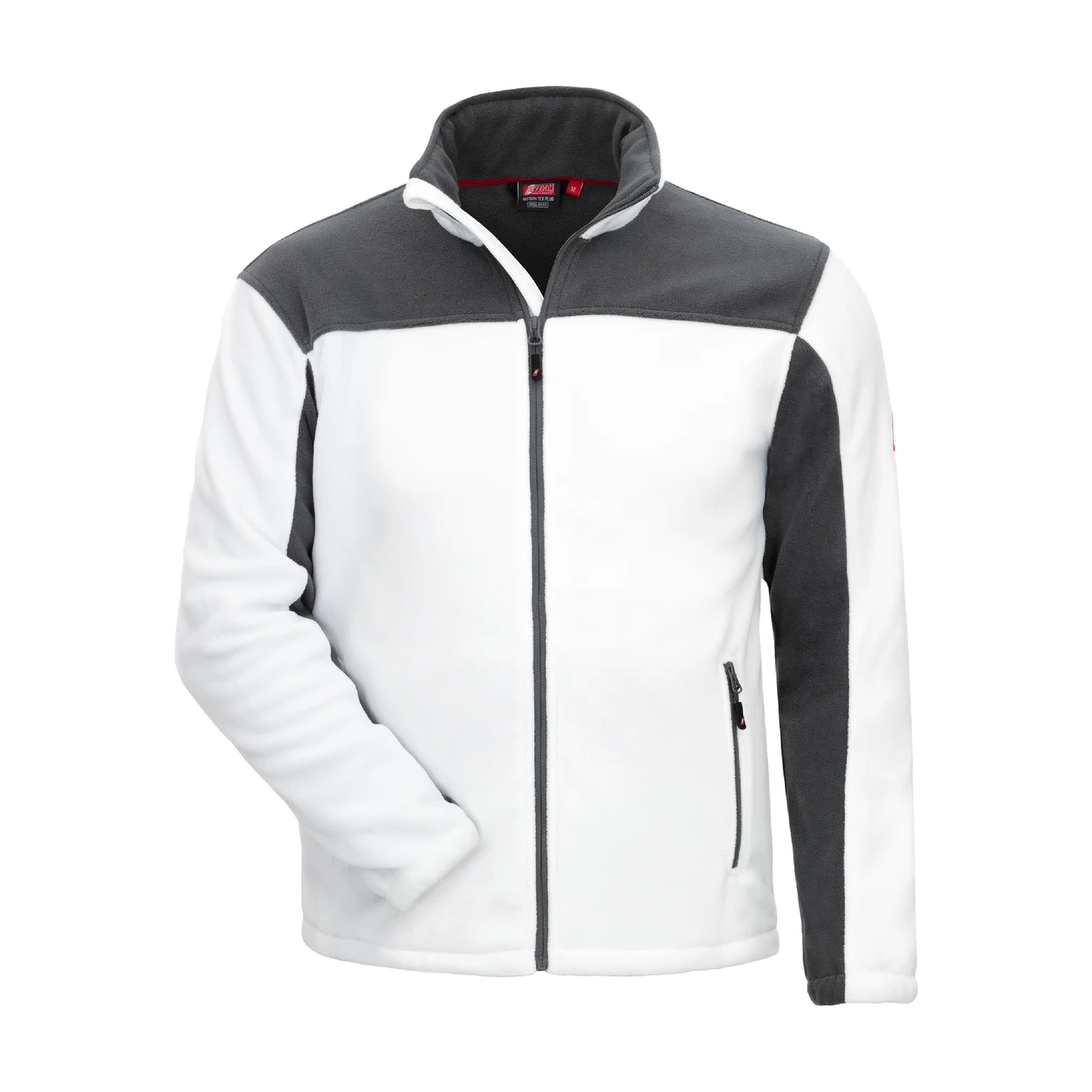 NITRAS Fleece-Jacke weiß
