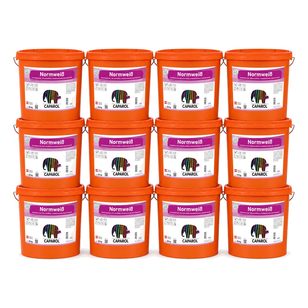 Sparset 12 × Normweiß 25 kg