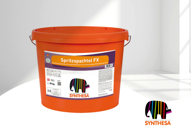 Synthesa Spritzspachtel FX 25kg bis 4mm Synthesa Spritzspachtel FX 25kg bis 4mm