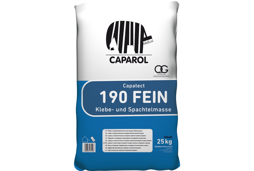 CAPAROL Capatect 190 FEIN Klebe-/Spachtel 25 kg