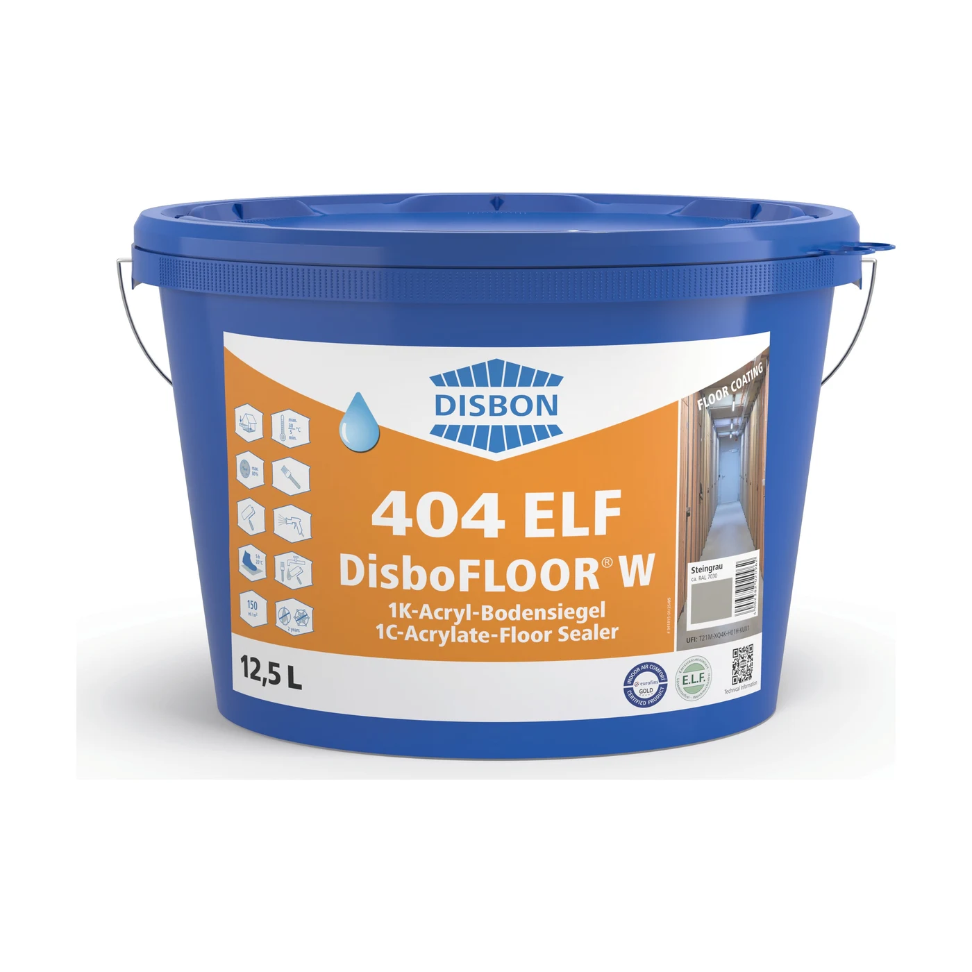 DISBON 404 1K-Acryl-Bodensiegel  