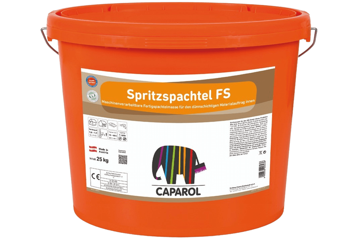 CAPAROL Spritzspachtel FS 25 kg Eimer
