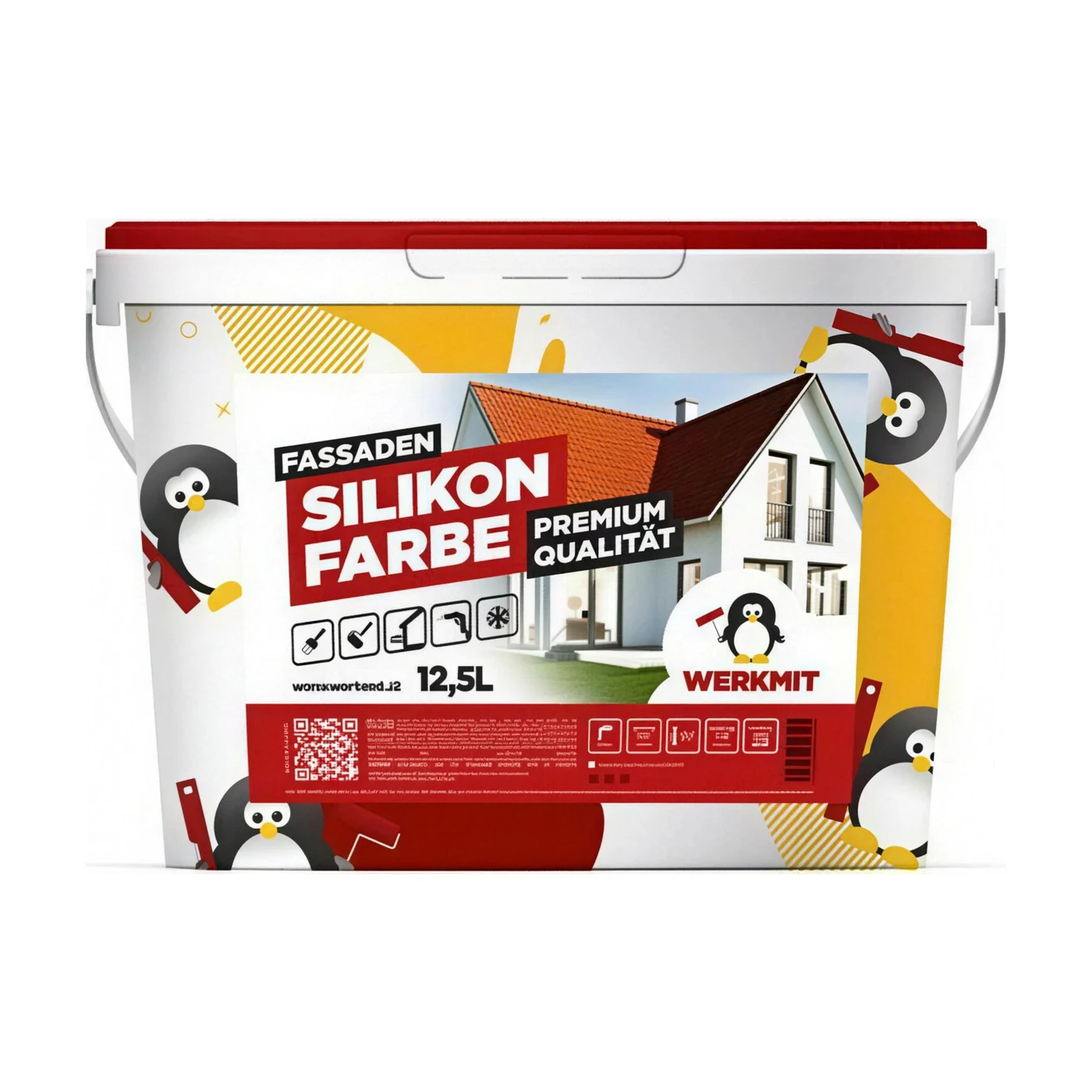 WERKMIT Silikon Fassadenfarbe