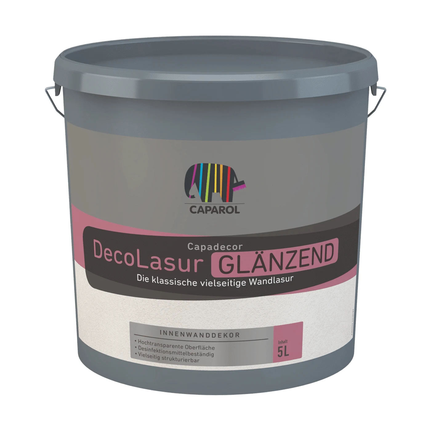 Caparol Capadecor DecoLasur Glänzend Wandlasur – Packshot Hersteller