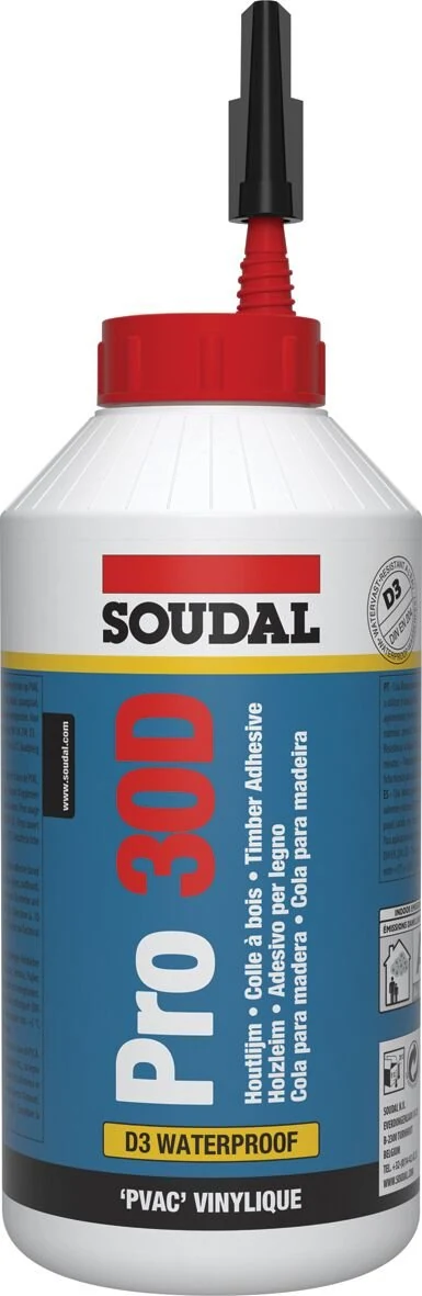Soudal PRO 30D Holzleim D3 750g Tube