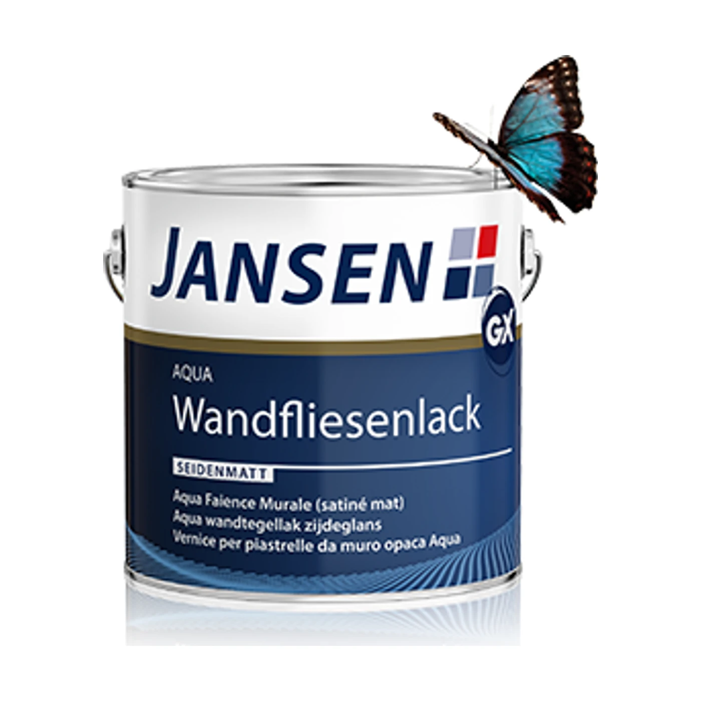 JANSEN Aqua Wandfliesenlack – Packshot Hersteller (Jansen)