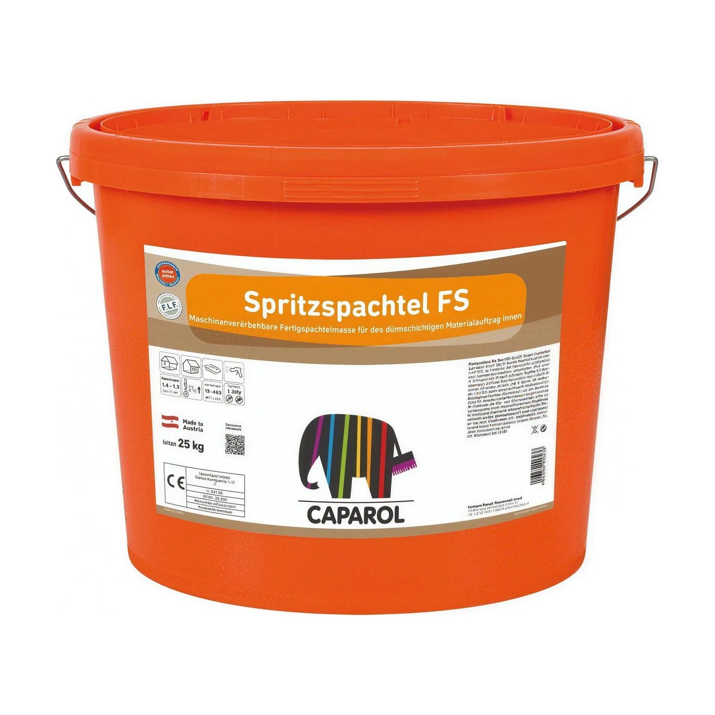 CAPAROL Spritzspachtel FS 25 kg Eimer