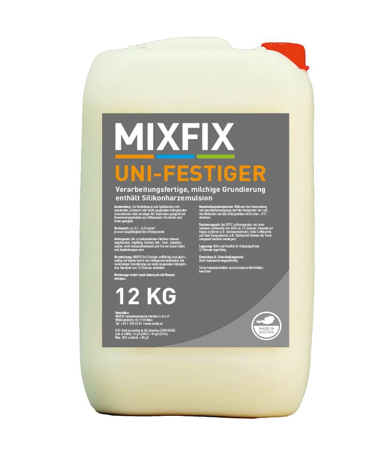 MIXFIX Uni-Festiger – Silikonharz-Tiefengrund 12 kg