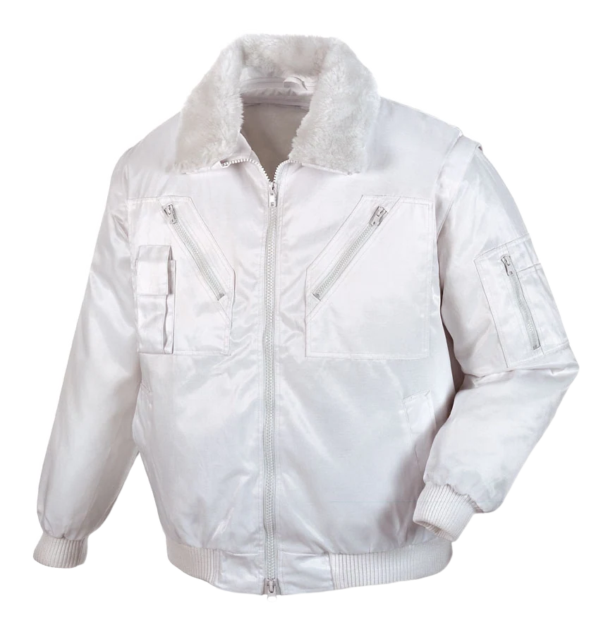teXXor Pilotenjacke 4 in 1 Funktion weiß