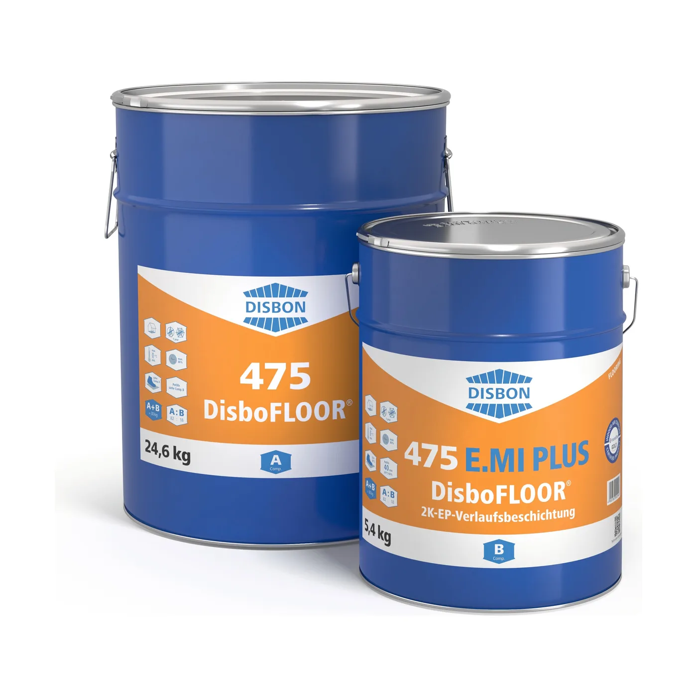 Disbon DisboFLOOR 475 E.MI PLUS 2K-EP-Verlaufsbeschichtung emissionsminimiert