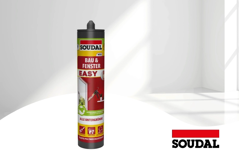 Soudal Bau- & Fensterdichtstoff Easy weiß 290ml