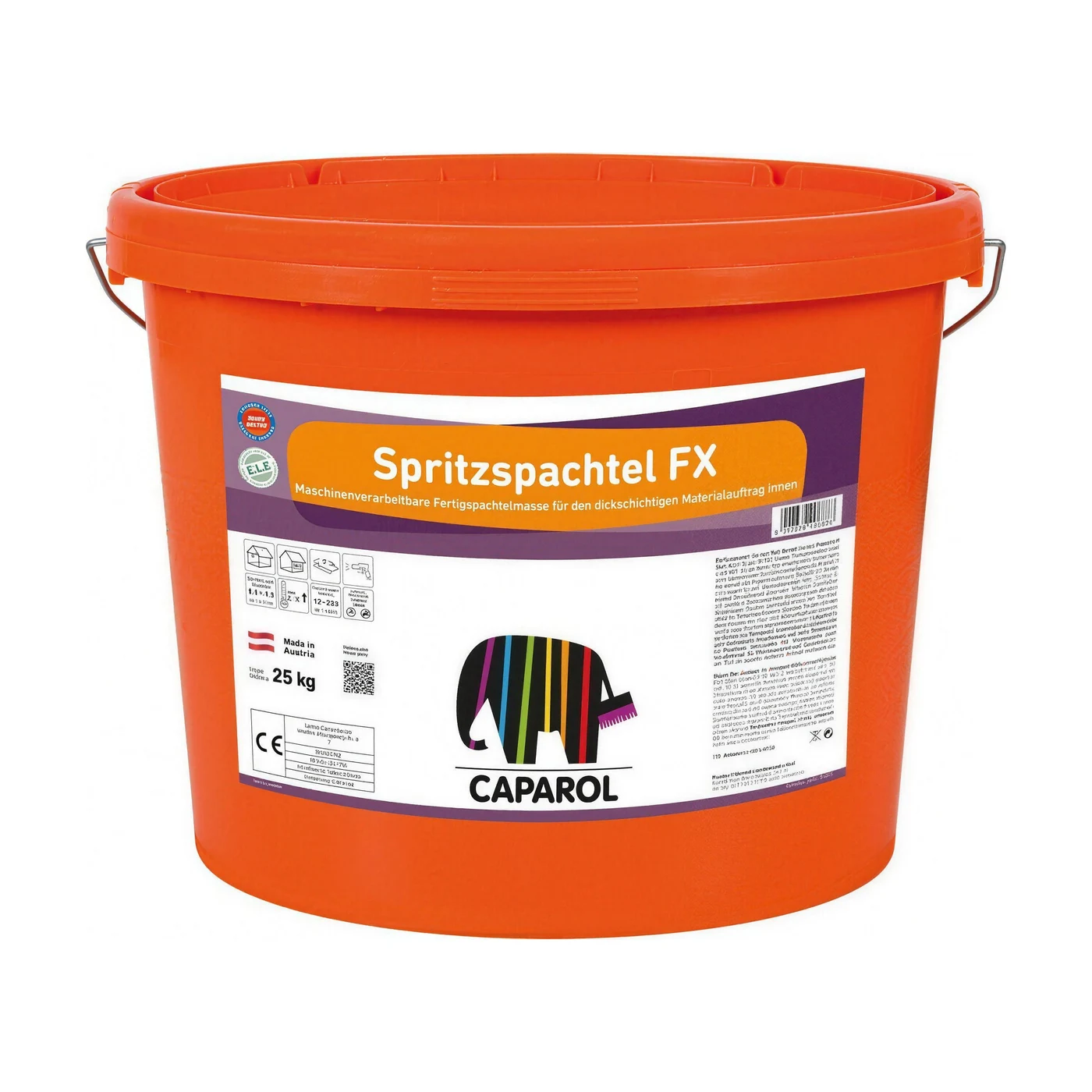 CAPAROL Spritzspachtel FX 25 kg Eimer