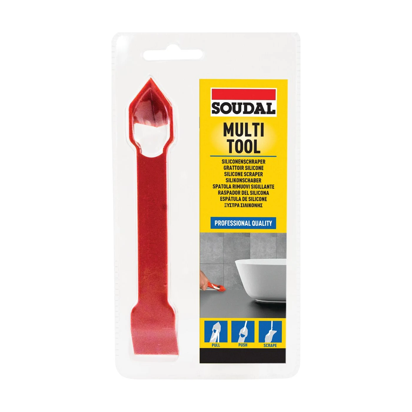 Soudal Multitool - universelle Werkzeug für alle Fugenarbeiten