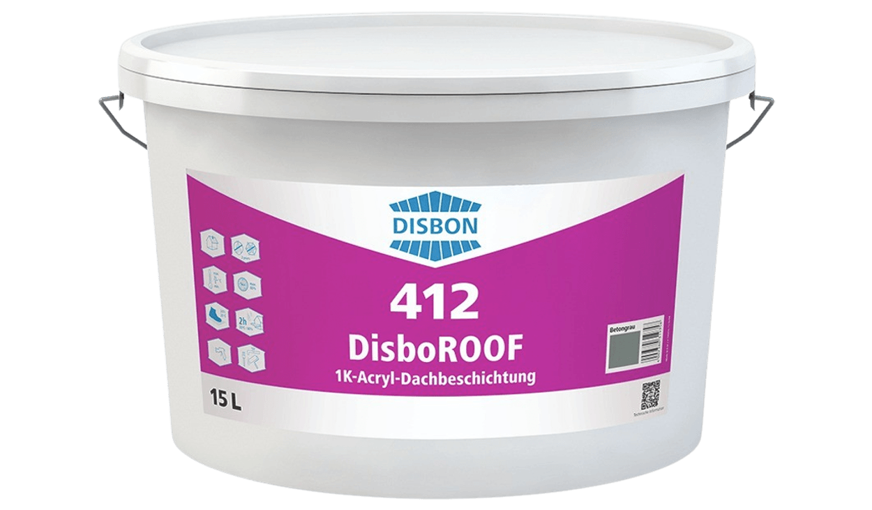 Caparol DISBON Disboroof 412 1K-Acryl-Dachbeschichtung 15l