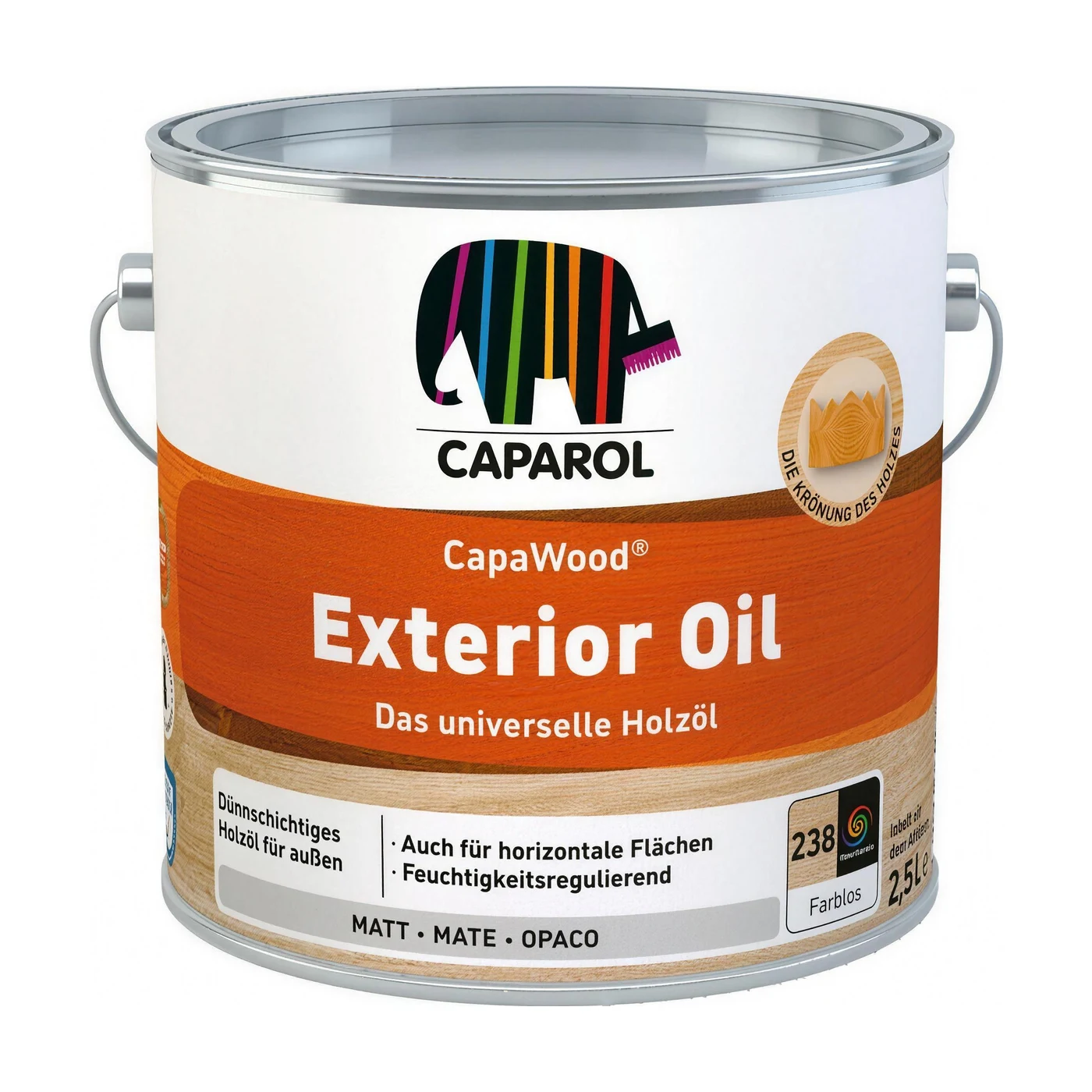 CapaWood® Exterior Oil (vormals DANSKE Bodenholzöl)