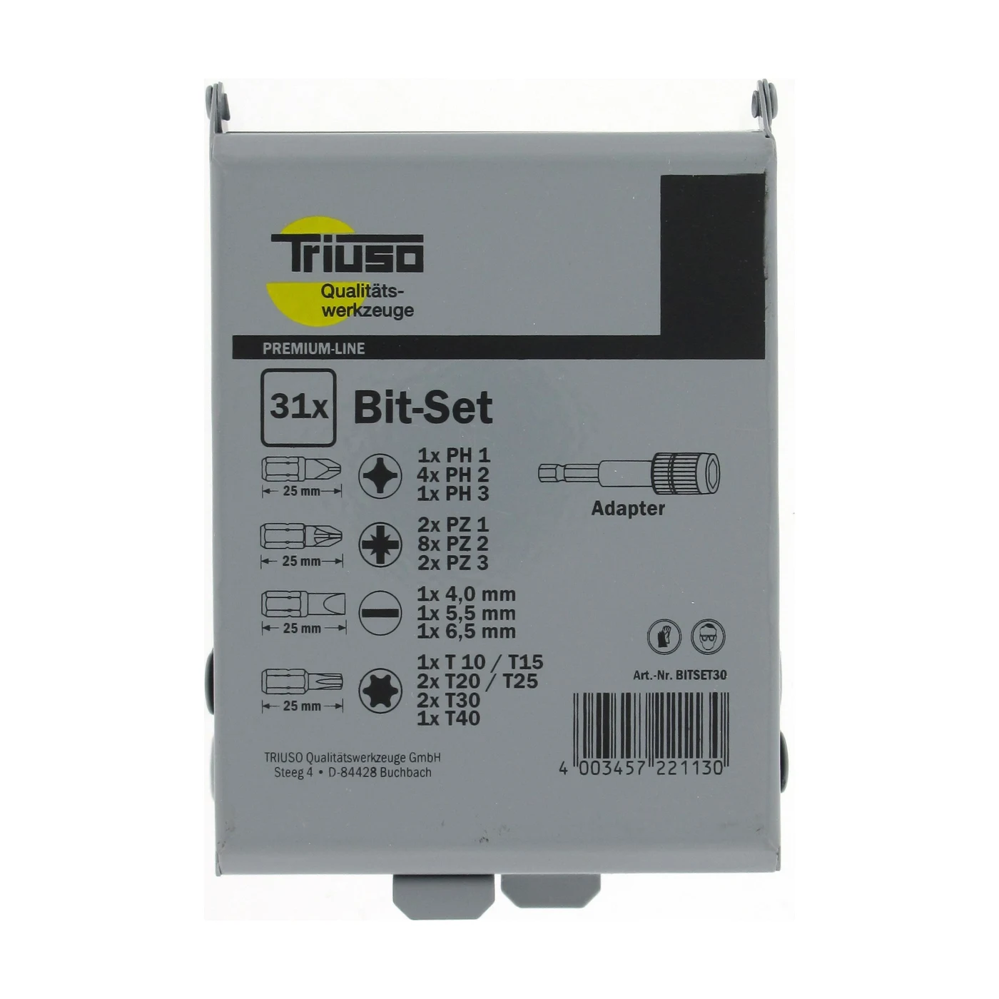 Premium-Line Bit-Set 30-tlg.