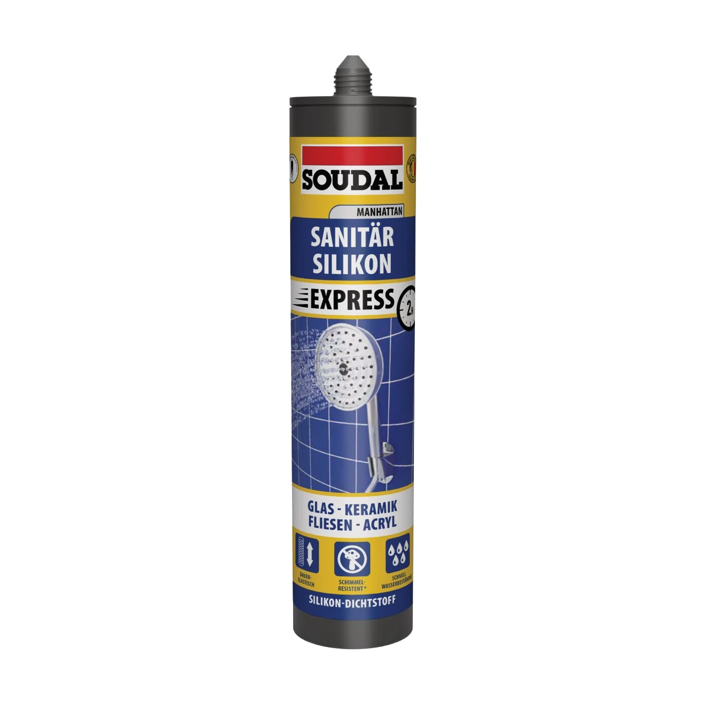 Soudal Dusche & Bad Silikon Express 2h 300ml