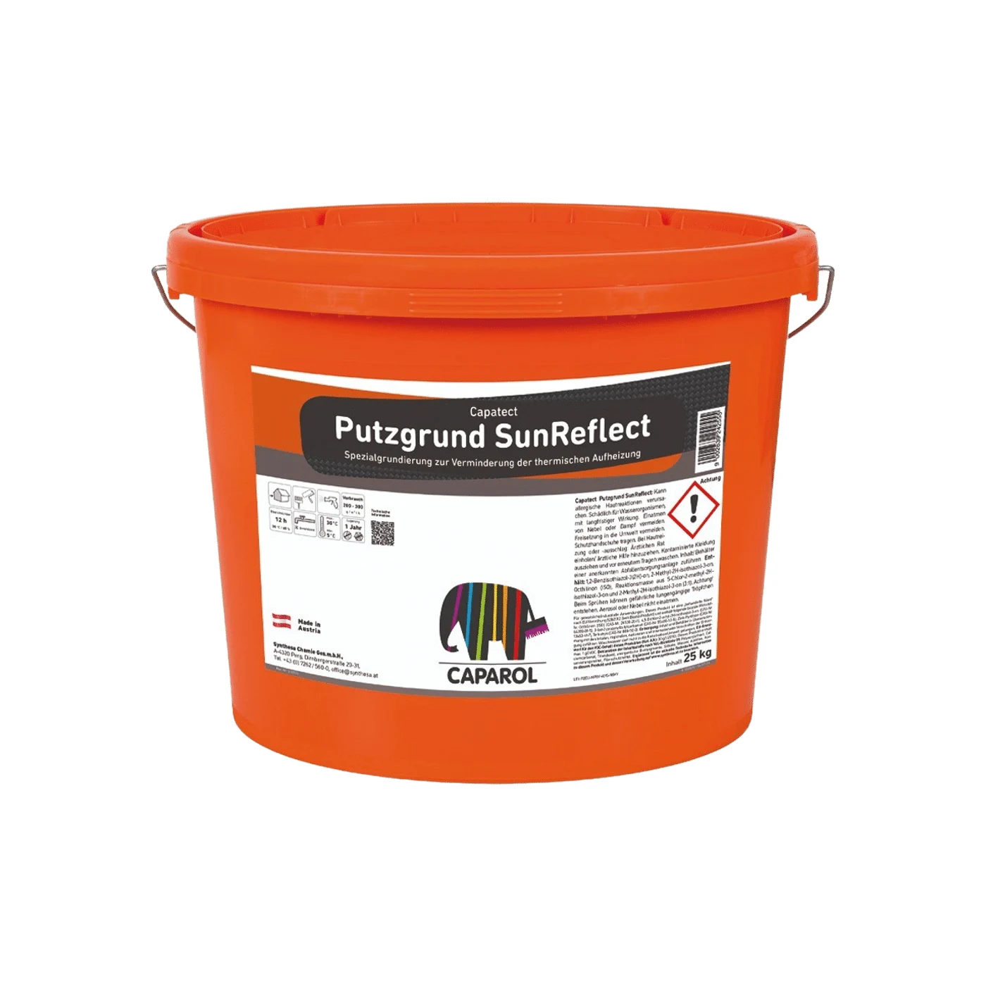 Caparol Capatect Putzgrund SunReflect IR-Spezialgrundierung für WDVS – Packshot Hersteller