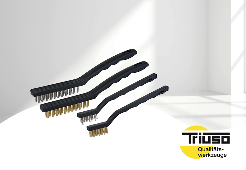 Triuso Drahtbürsten - Set 4tlg.