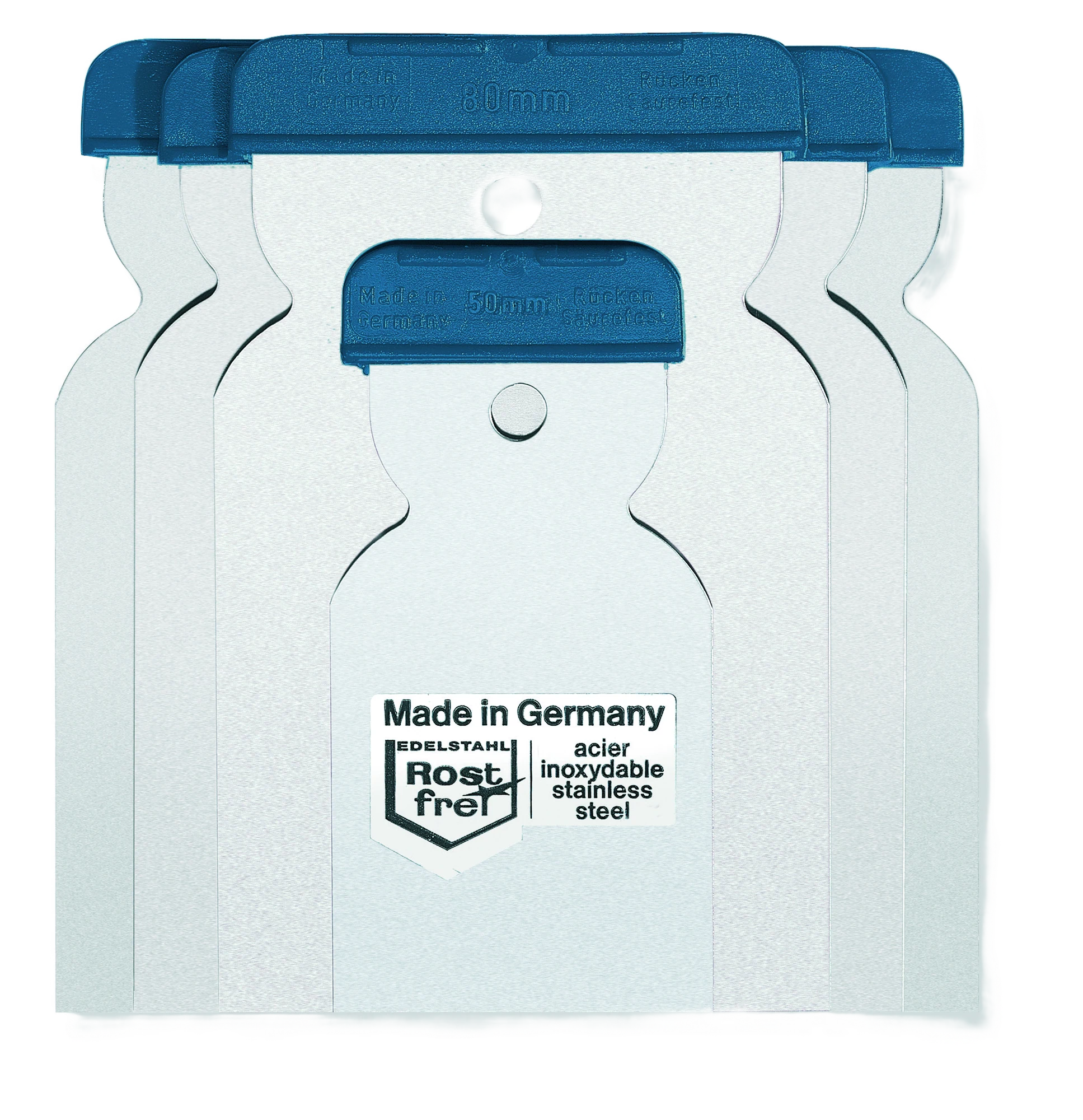 ColorExpert Japanspachtel Edelstahl 4tlg. 