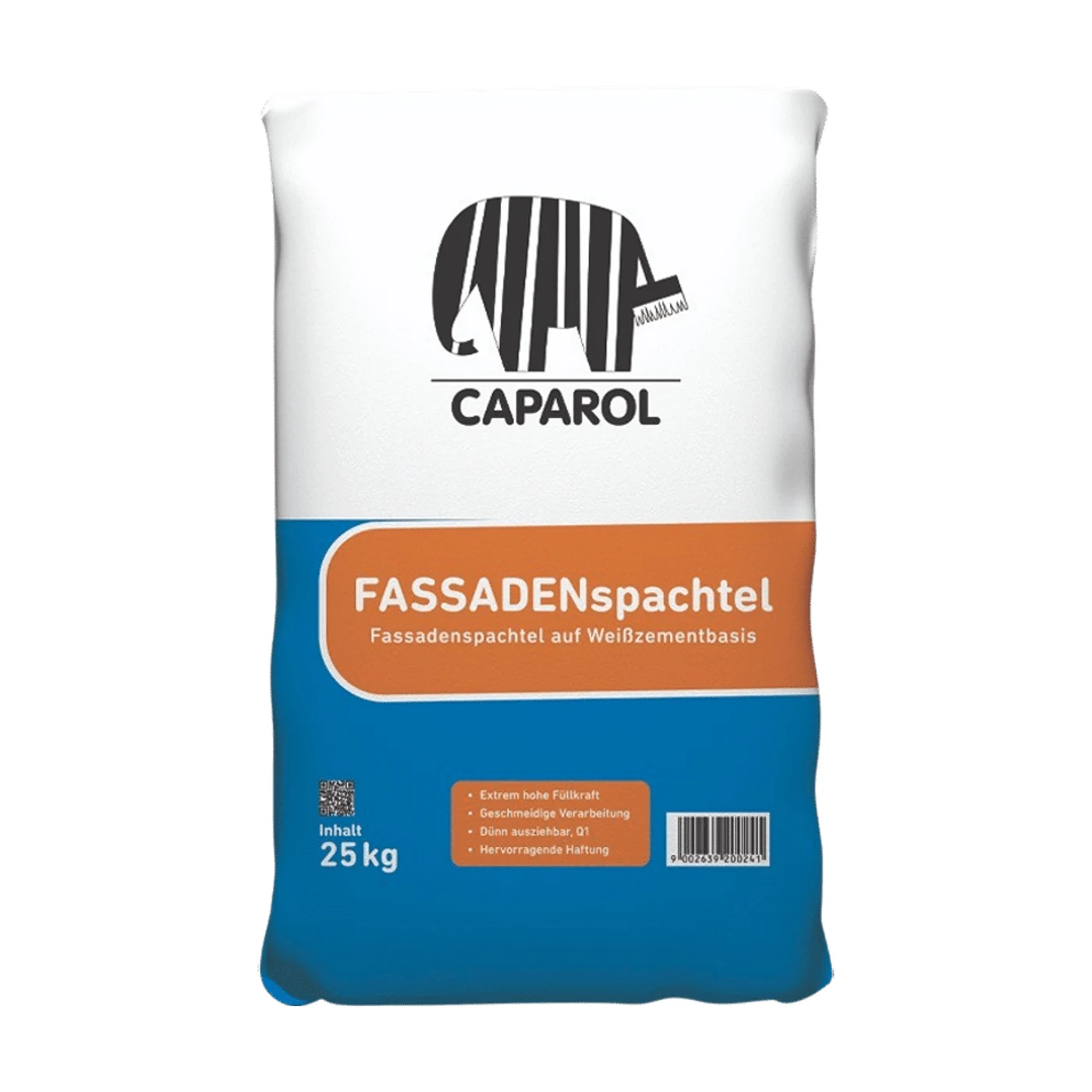 Caparol Fassadenspachtel Zementspachtel weiß – Packshot Hersteller