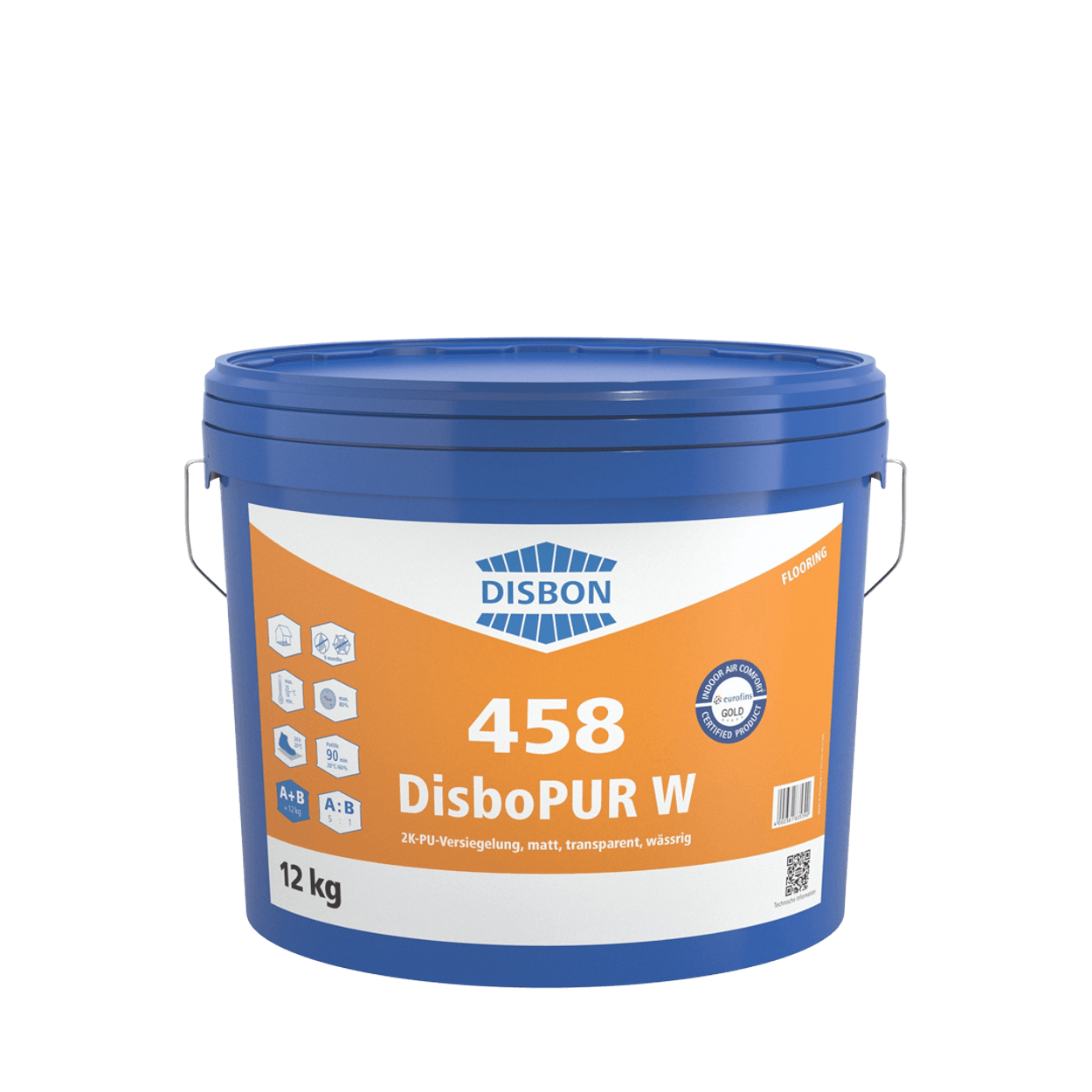 DISBON DisboPUR W 458 2K-PU-Versiegelung  4kg
