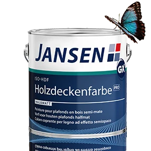 JANSEN ISO-HDF Holzdeckenfarbe PRO weiß