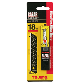 Tajima  RAZAR BLACK Ersatzklingen 18mm Tajima  RAZAR BLACK Ersatzklingen 18mm