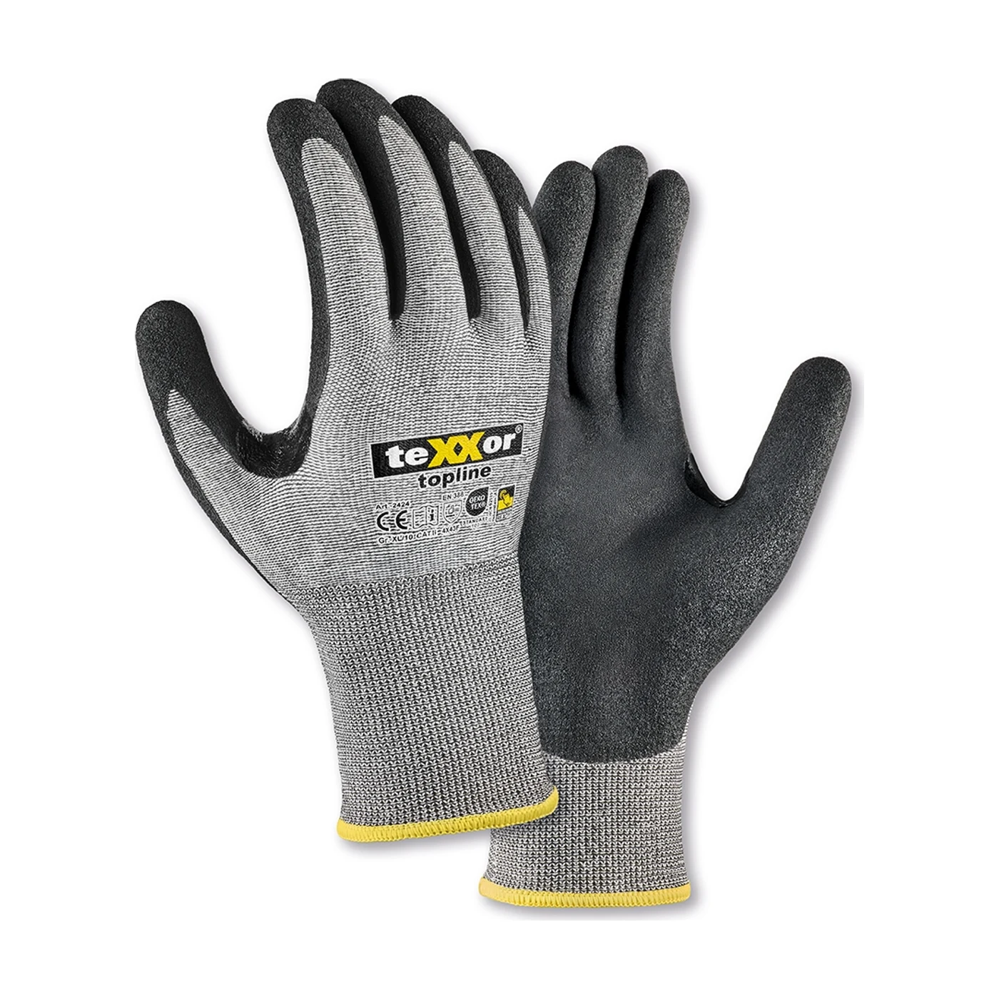 teXXor topline Schnittschutz-Strickhandschuhe