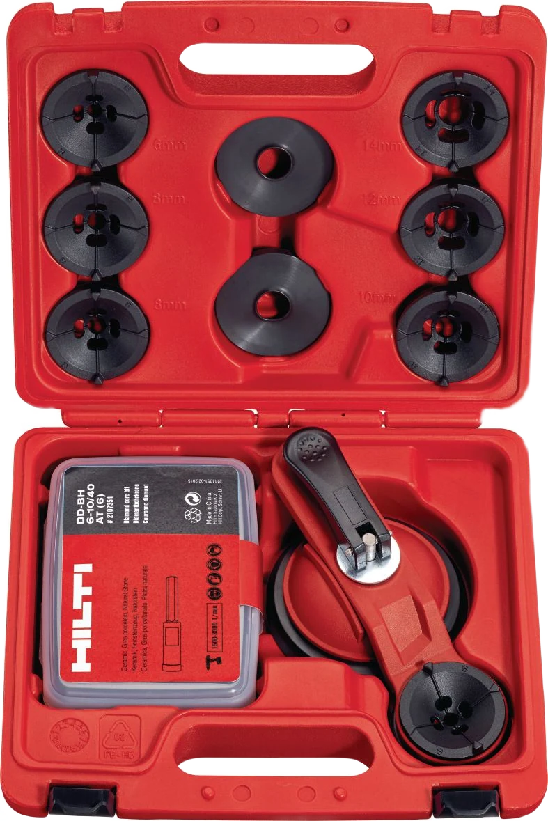 HILTI Fliesenbohrer HEX Start-Set 14tlg.