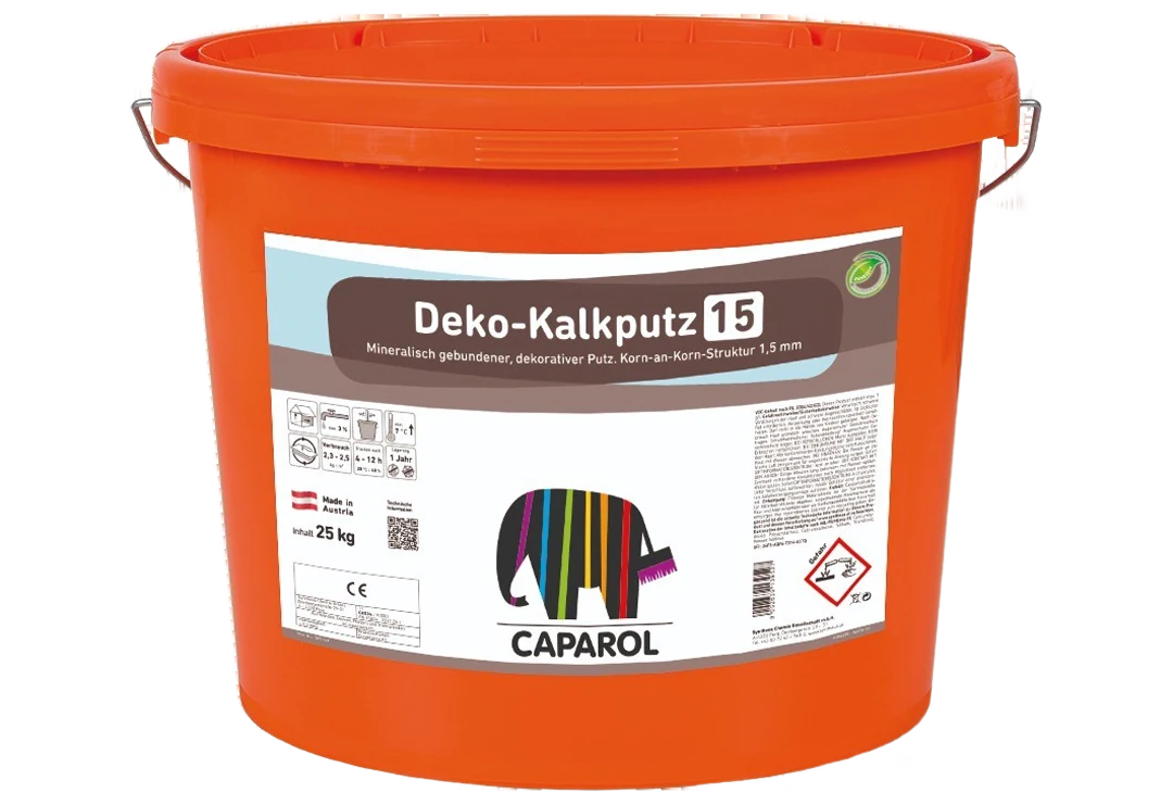 CAPAROL Deko Kalkputz 15 Weiß 25 kg