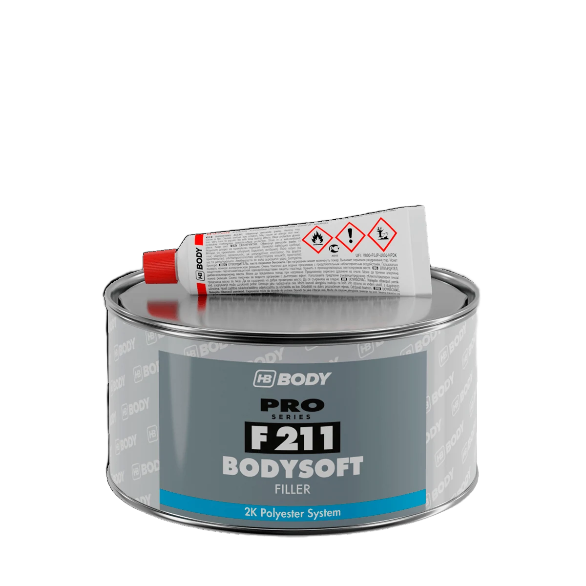 HB Bodysoft F211 2K-Polyesterspachtel 1.8kg