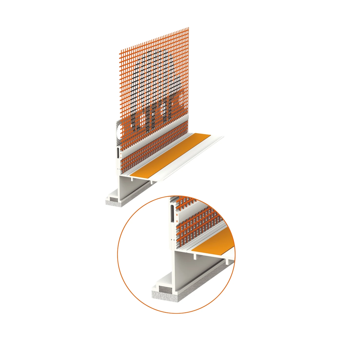 Caparol Capatect Fensteranschlussprofil Aluschale Flex 3D – Packshot Hersteller