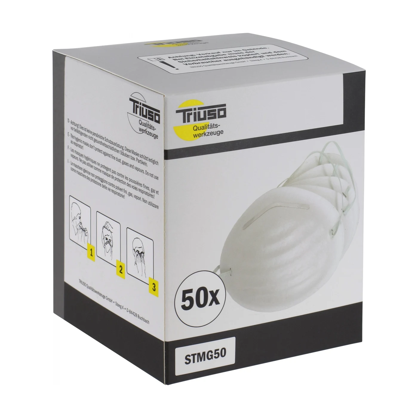 Triuso Hygienemaske für Grobstaub
