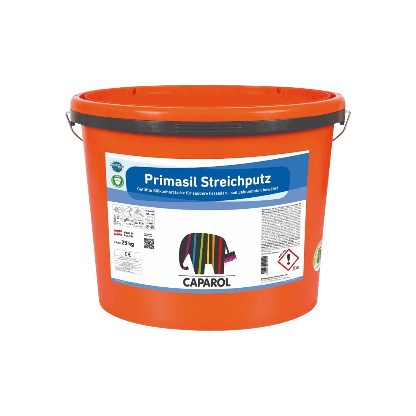 Caparol Primasil Streichputz füllende Silikonharz-Fassadenfarbe – Packshot Hersteller