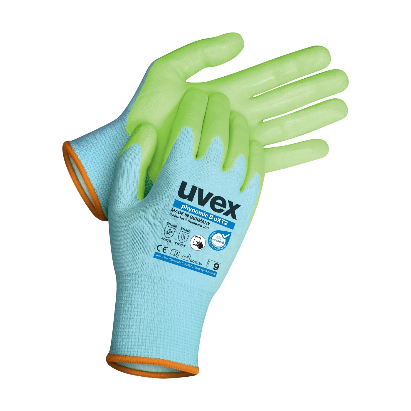 uvex phynomic B uXT2 Schnittschutzhandschuhe – Packshot Hersteller