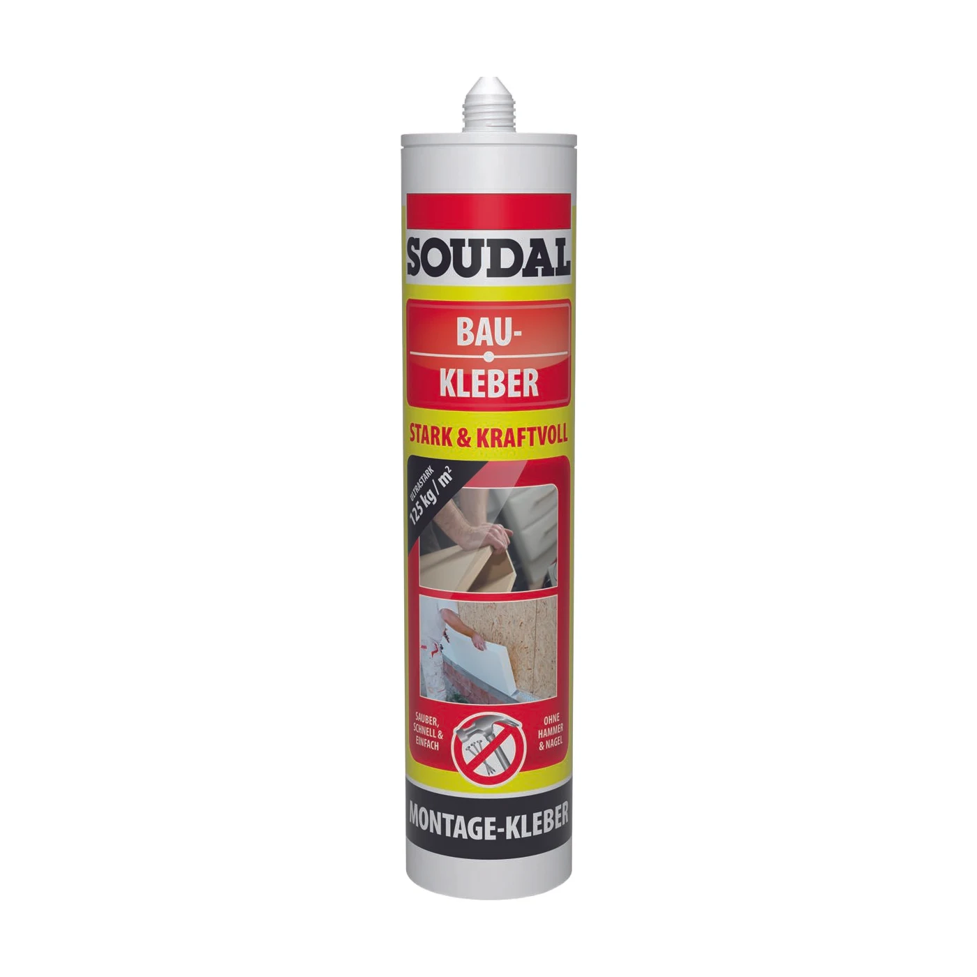 Soudal Baukleber weiß 390g